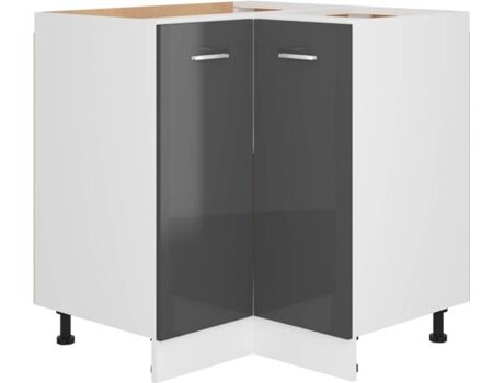 Vidaxl Armário Inferior Corner Bottom Cabinet 802496 (Madeira - 75.5 x 75.5 x 80.5 cm)