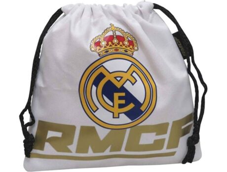 Real Madrid Fc Saco REAL MADRID (Branco - Poliéster - 25 x 25 x 1 cm)
