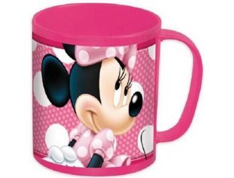 Disney Caneca Plástica Minnie (Rosa)