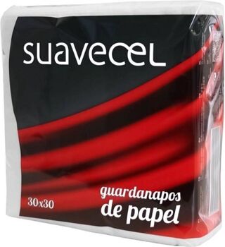 Suavecel Guardanapos Folha Simples (30 x 30 cm)