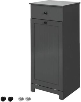 Sobuy Armário WC BZR21-DG (MDF - 40 x 38 x 90 cm)