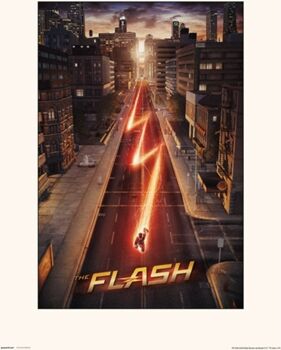 Dc Comics Print 30X40 Cm The Flash