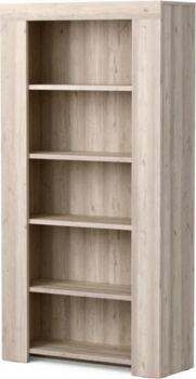 Lourini Prateleira Estoril Oak (Cinzento - MDF - 35x185x95 cm)