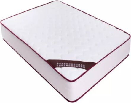 Alfa Colchão Enrolado (Branco - 90x200cm - HR com Viscoelástico)