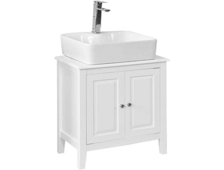 Sobuy Armário WC FRG202-W (MDF - 60 x 30 x 62 cm)