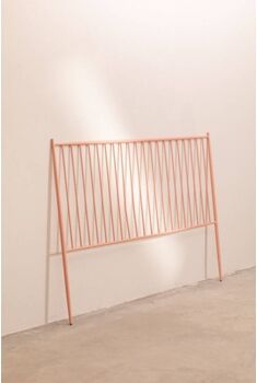 Sklum Cabeceira de Cama Nebi (Rosa - Metal - 131x188 2.5 cm)