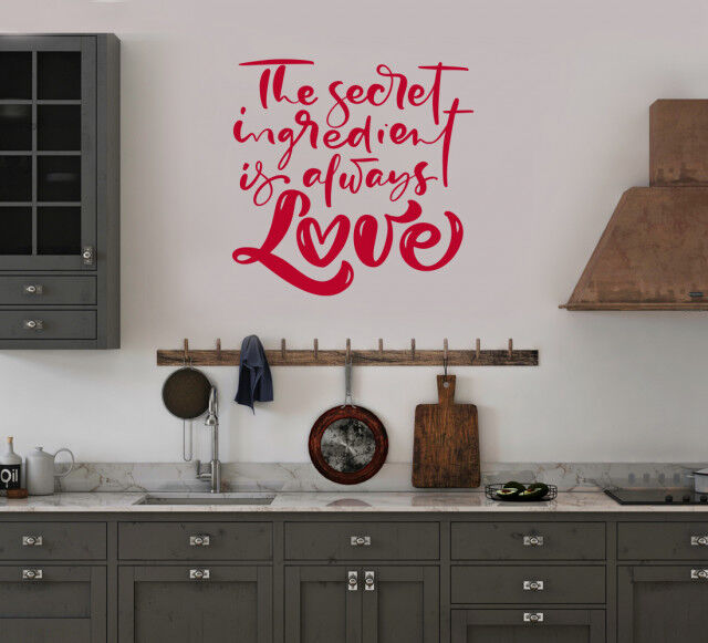 Sticker Bucatarie - The secret ingredient is love