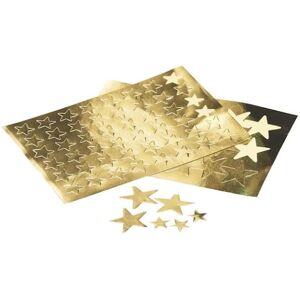 Stickers Stjärna Guld, 13mm, 288/fp