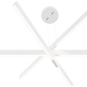 Maytoni Origami LED-pendellampa, vit