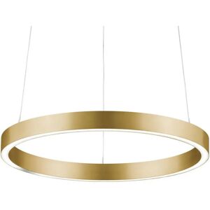 Knapstein LED-hänglampa Svea-40, gestsensor, guld