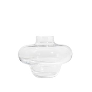 Kosta Boda - Kappa Vase Clear H16 Cm - Clear - Transparent - Vaser