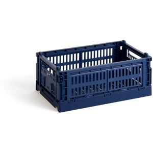 Hay - Hay Colour Crate S - Dark Blue - Blå - Korgar Och Lådor