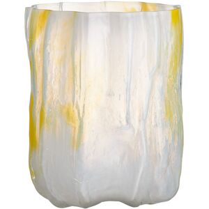 Kosta Boda - Crackle Vas Lemon Sorbet 270 Mm - Gul - Vaser