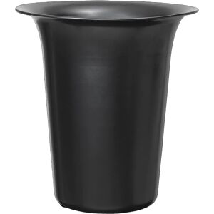 Ferm Living - Spun Alu Basket High Blackened Aluminium - Blackened Aluminium - Svart - Vaser