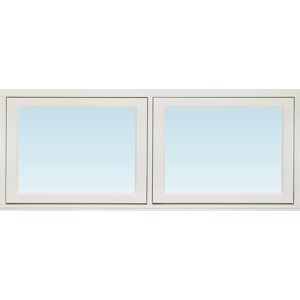 Lingbo Kulturfönster Lk Sidohängt Fönster Utåtgående 1180x480mm 2-Luft, Insida Trä Utsida Trä, 2+1 Glas  (12x5)
