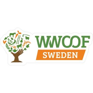 WWOOF Sticker - SWEDEN 6,5cm*2,8cm