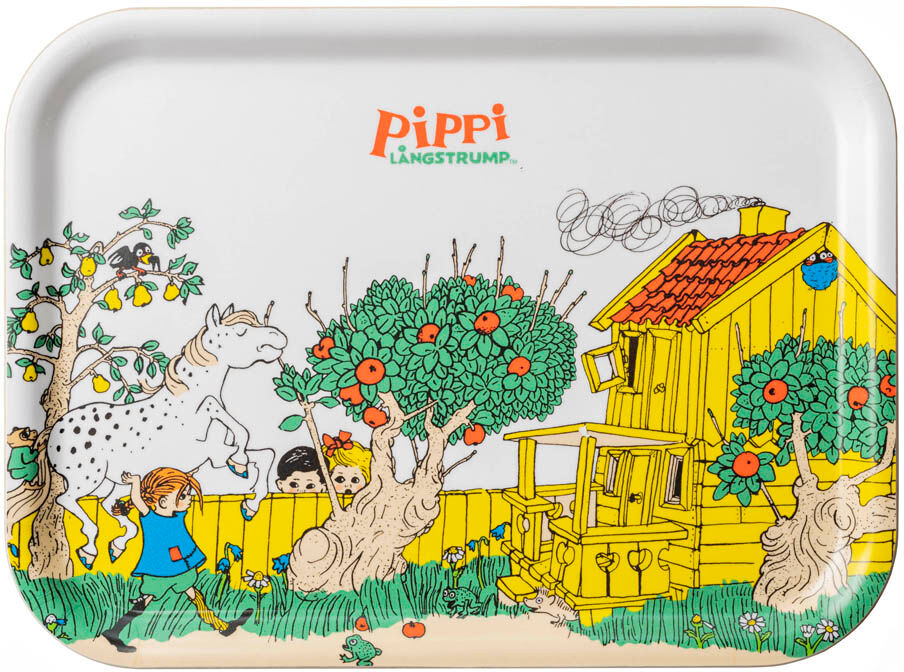 Opto Design Pippi Bricka Pippi flyttar in 27X20 cm