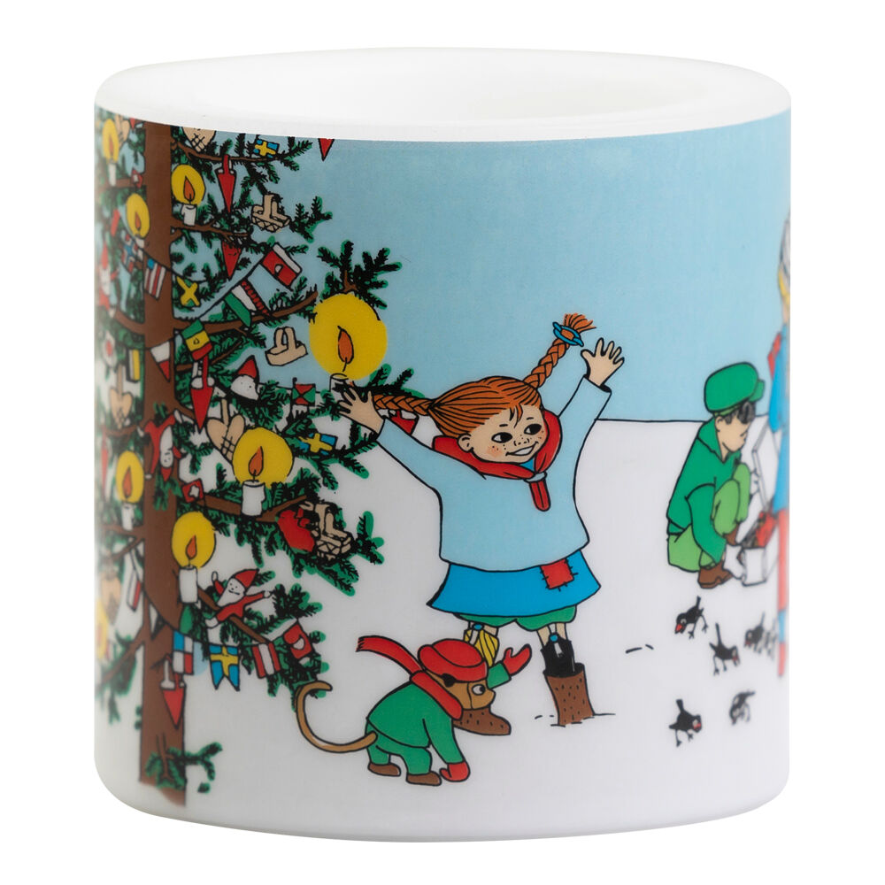 Muurla Pippi Ljus Christmas Time 8 cm