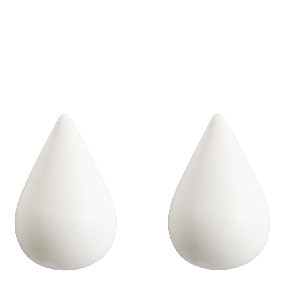 Normann Copenhagen Dropit Väggkrok liten 2-pack Vit