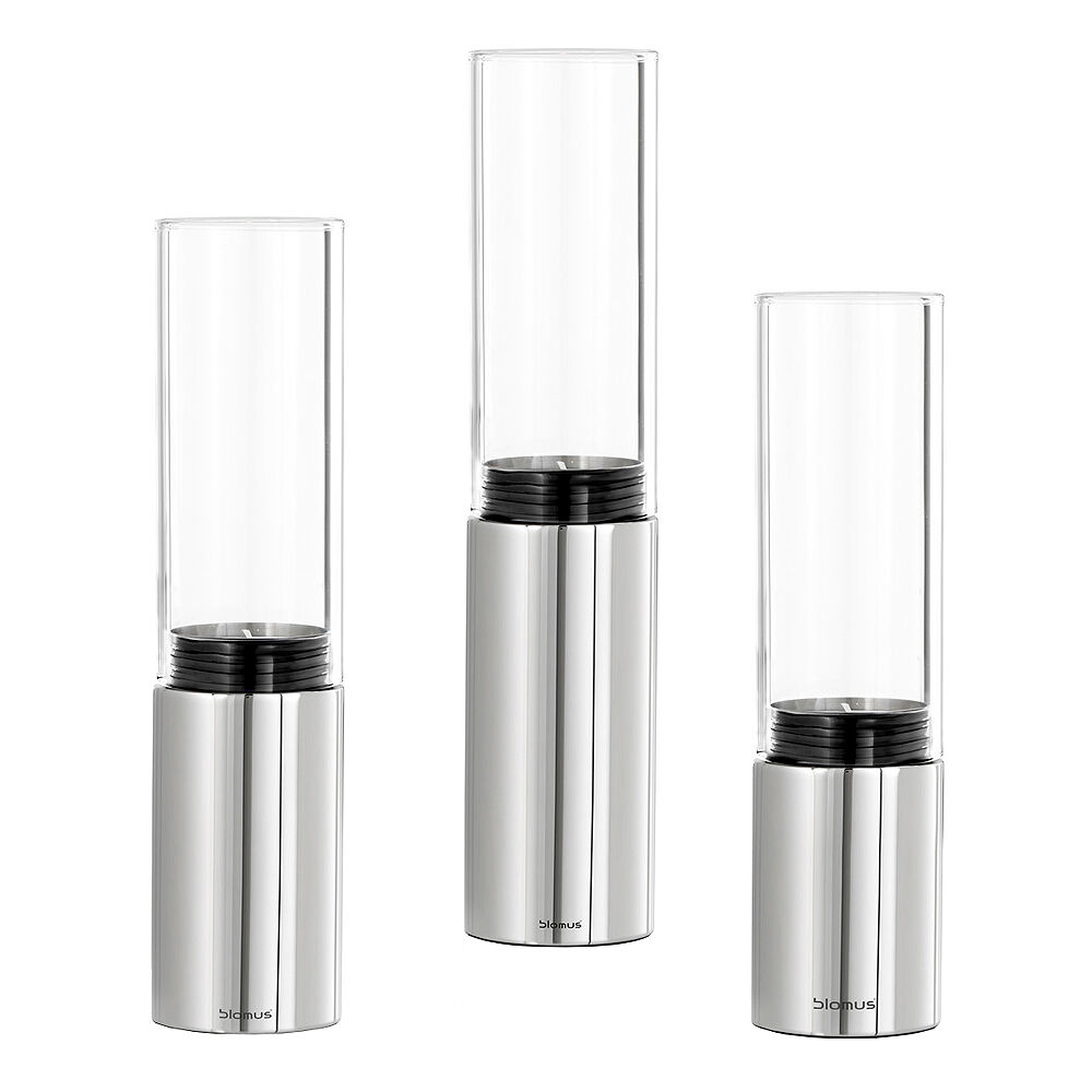 Blomus Faro Ljuslykta 3-pack Klarglas