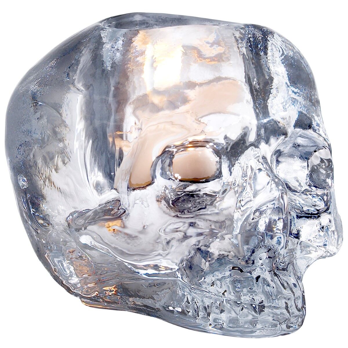 Kosta Boda Still Life Lykta skull 8,5 cm Klar