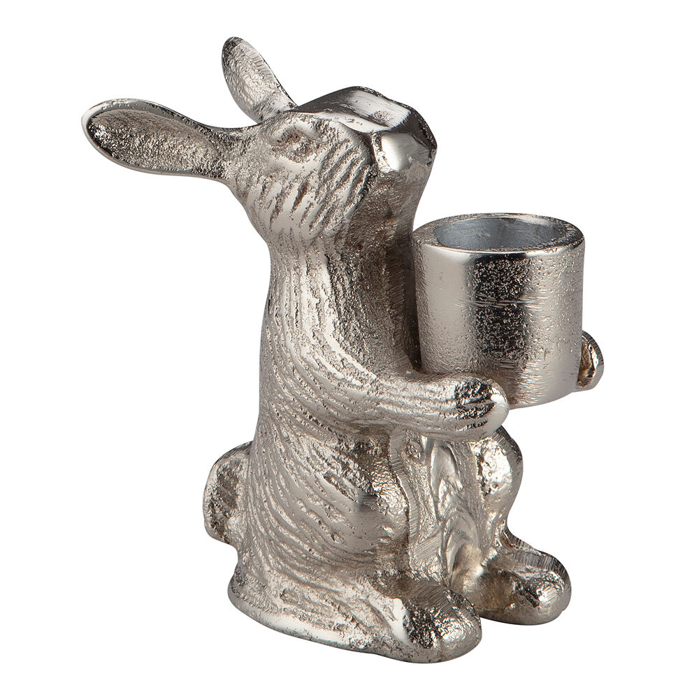 Variera Ljusstake Hare 9 cm Silver