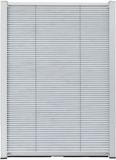 Livarno Home Tepelnoizolačná plisovaná žalúzia na strešné okná Velux, 49,3 x 94-116 cm (biela)