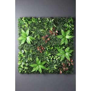 The Seasonal Aisle 100 Living Wall Panel - Mixed Foliage Décor green 100.0 H x 100.0 W x 7.0 D cm