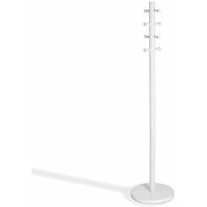 A PLACE FOR EVERYTHING Pillar Coat Stand - White