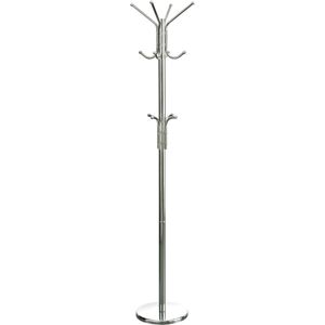 Chrome Floor Standing Coat Stand - Premier Housewares