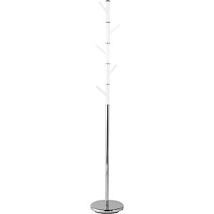 Premier Housewares - White Acrylic Pegs Coat Stand