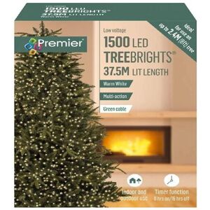 Multi Action TreeBrights - Cluster Tree Lights - 1500 led - Warm White - Warm White - Premier