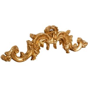 BISCOTTINI W90xDP3xH27 cm Made in Italy sized wood made gold leaf finish overdoor