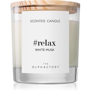 Ambientair The Olphactory White Musk scented candle (Relax) 200 g