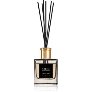 Areon Home Black Vanilla Black aroma diffuser with filling 150 ml