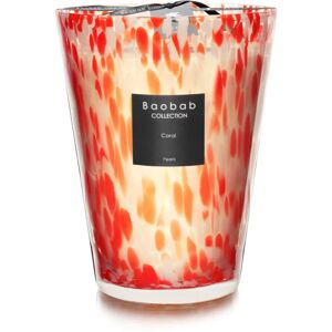 Baobab Collection Pearls Coral scented candle 24 cm