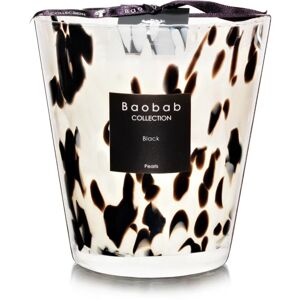 Baobab Collection Pearls Black scented candle 16 cm