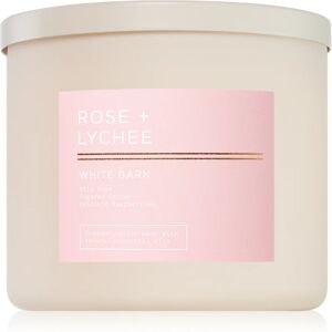 Bath & Body Works Rose + Lychee scented candle 411 g