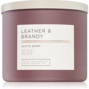 Bath & Body Works Leather & Brandy scented candle 411 g