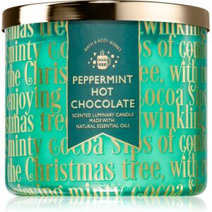 Bath & Body Works Peppermint Hot Chocolate scented candle 411 g