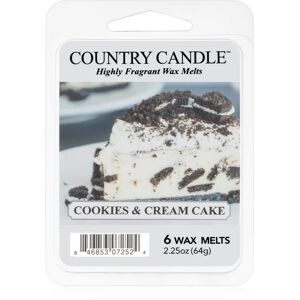 Country Candle Cookies & Cream Cake wax melt 64 g