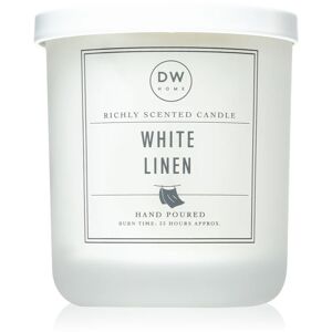 DW Home Signature White Linen scented candle 264 g