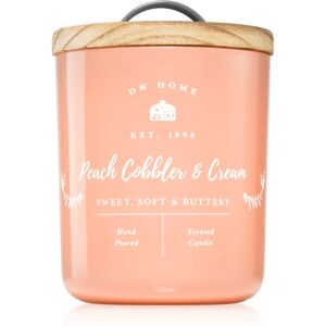 DW Home Farmhouse Peach Cobbler & Cream scented candle 240 g