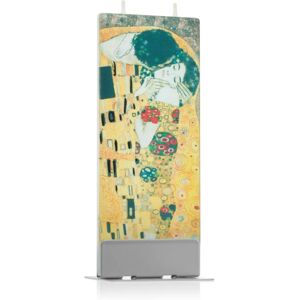 Flatyz Fine Art Gustav Klimt The Kiss decorative candle 6x15 cm