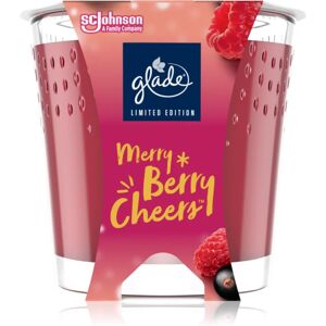 GLADE Merry Berry Cheers scented candle with aroma Merry Berry Cheers 129 g