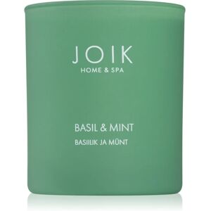 JOIK Organic Home & Spa Basil & Mint scented candle 150 g