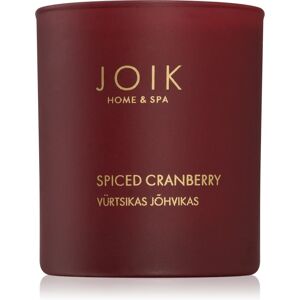 JOIK Organic Home & Spa Spiced Cranberry scented candle 150 g