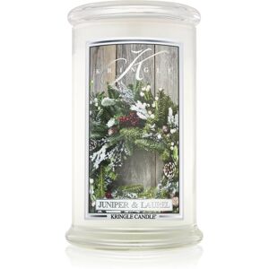 Kringle Candle Juniper & Laurel scented candle 624 g