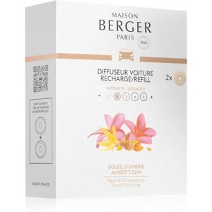 Maison Berger Paris Amber's Sun car air freshener refill 2x17 g