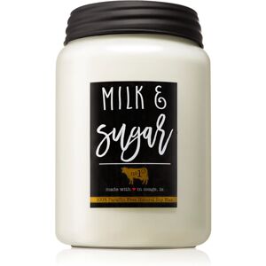 Milkhouse Candle Co. Farmhouse Milk & Sugar scented candle Mason Jar 737 g